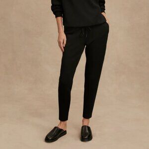 Varley The Slim Pant 25 DoubleSoft Sweatpants, Black, Size Small